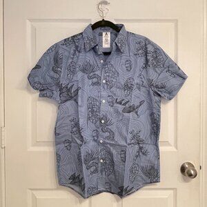 New Pandora – The World of Avatar Shirt for Adults Button Down - Animal Kingdom